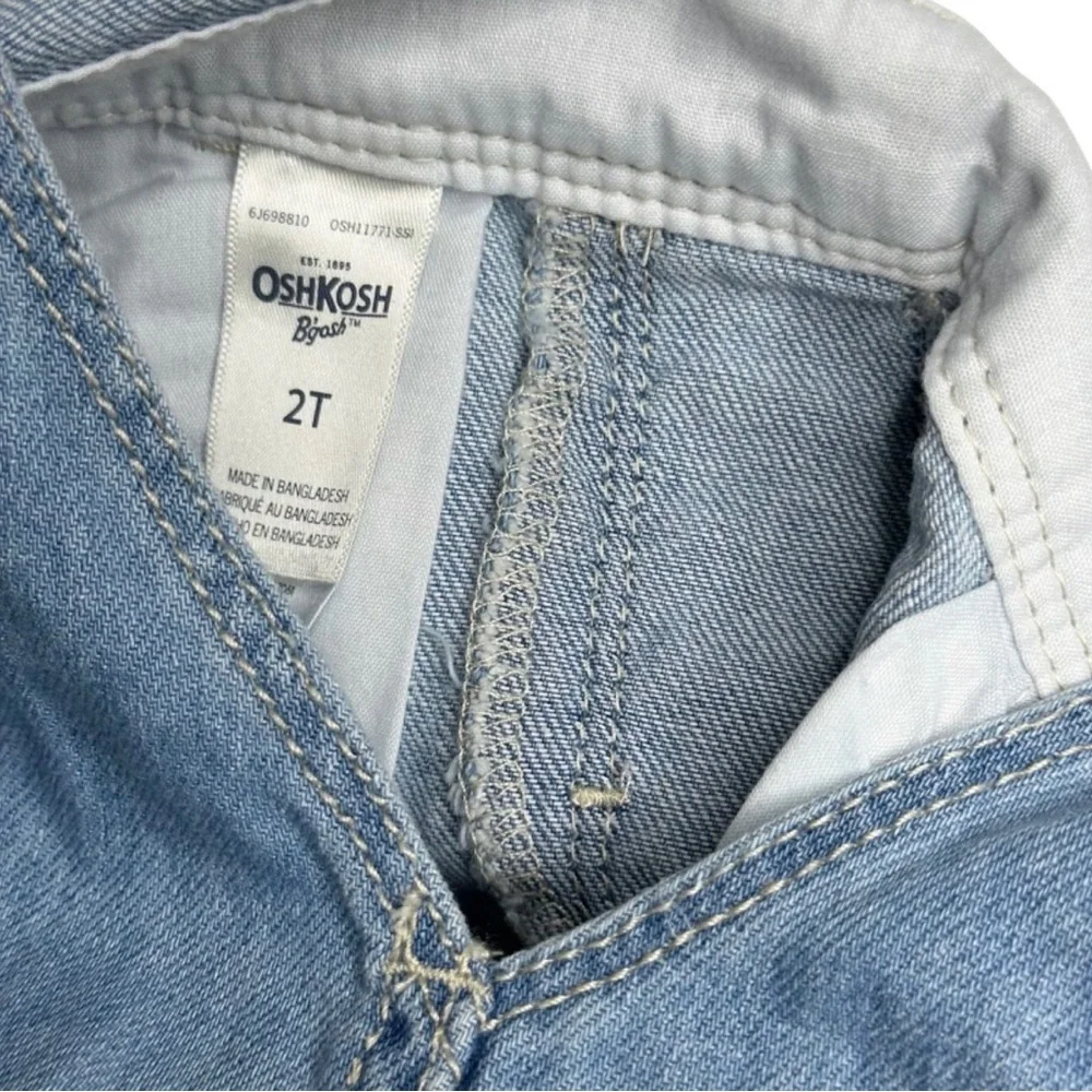 Oshkosh Patchwork Floral Overalls‎